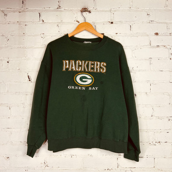 Vintage Green Bay Packers Sweatshirt (Medium/Large)
