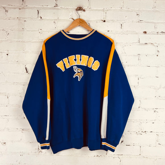Vintage Minnesota Vikings Sweatshirt (X-Large)
