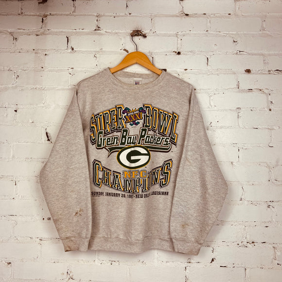 Vintage 1997 Green Bay Packers Sweatshirt (Medium)