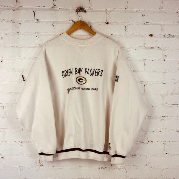 Vintage Green Bay Packers Sweatshirt (Large)