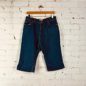 Vintage Committed Denim Jean Shorts (32X14)