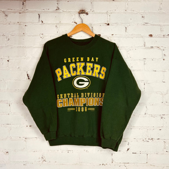 Vintage 1995 Green Bay Packers Sweatshirt (Medium/Large)