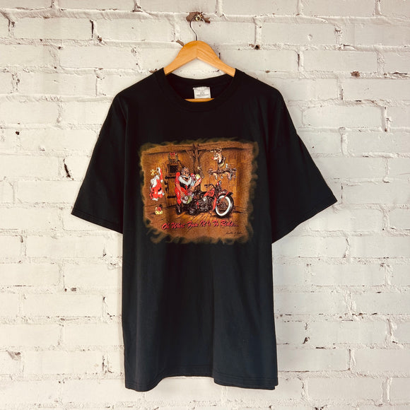 Vintage Oh What Fun It Is To Ride Tee (X-Large)