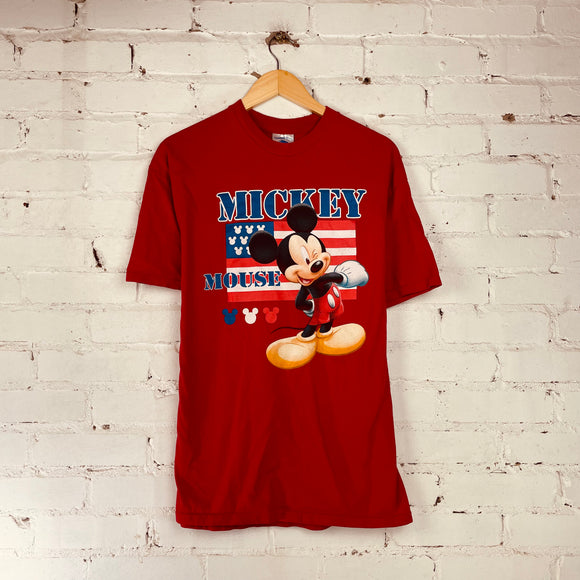 Vintage Mickey Mouse Tee (Medium/Large)