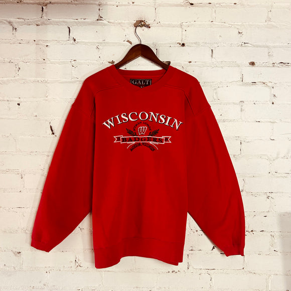 Vintage Wisconsin Badgers Sweatshirt (Large/X-Large)