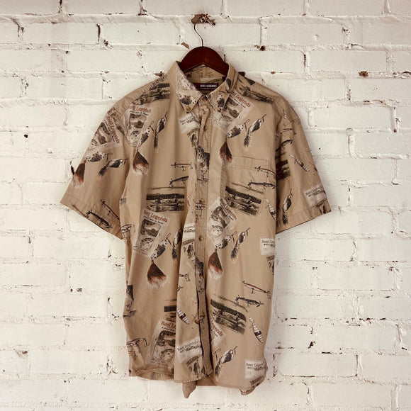 Vintage Reel Legends Button-Up (Large)