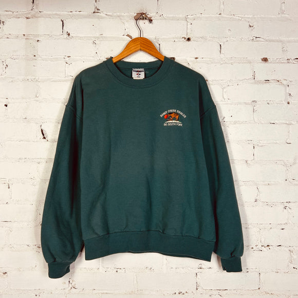 Vintage Bandy Creek Stables Big South Fork Sweatshirt (Medium)