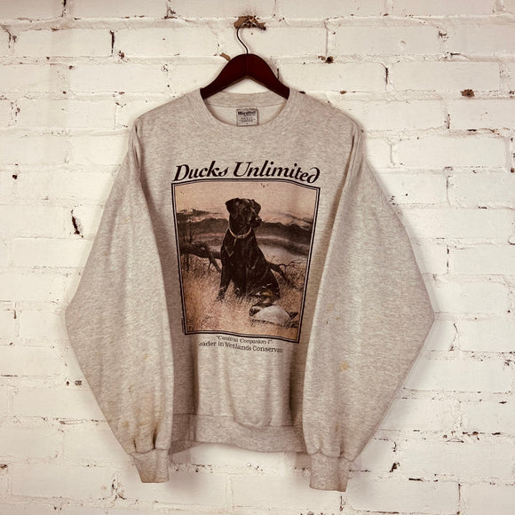 Vintage Ducks Unlimited Sweatshirt (Large)