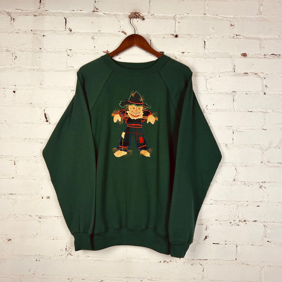 Vintage Scarecrow Sweater (Medium/Large)