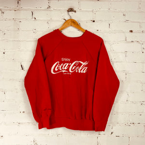 Vintage Coca-Cola Sweatshirt (Medium/Large)