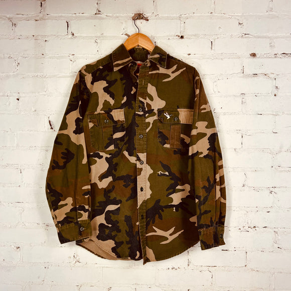 Vintage Winchester Camo Button-Up (Small)