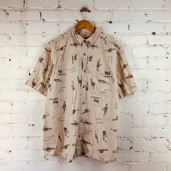 Vintage Fishing Button-Up (Large)