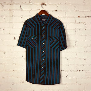 Vintage Wrangler Button-Up (Medium)