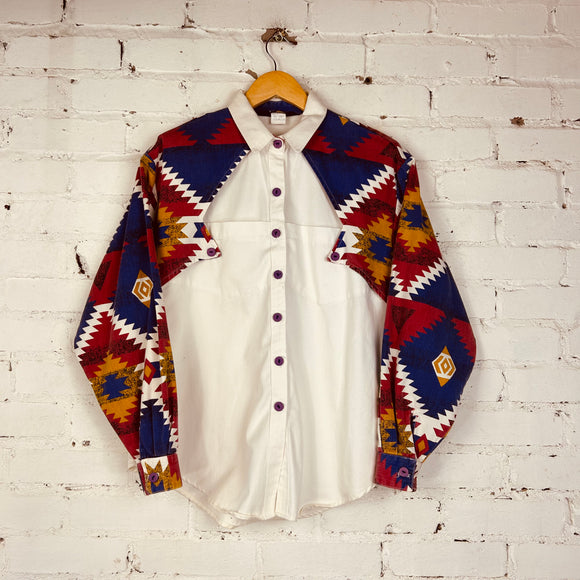 Vintage Panhandle Slim Button-Up (Medium)