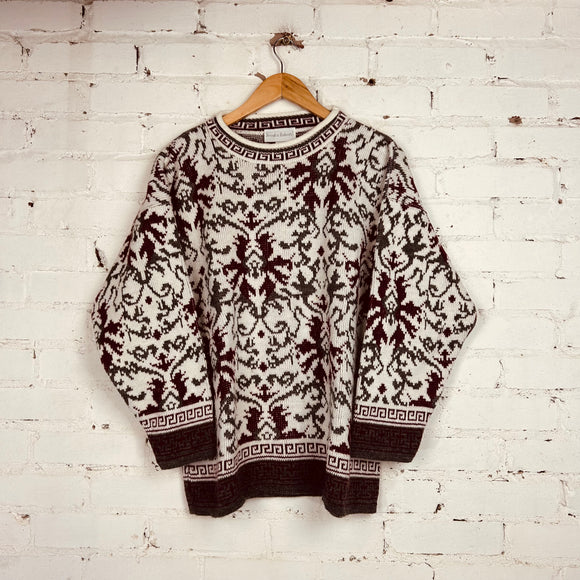 Vintage Jessica Roberts Sweater (Medium)
