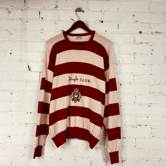 Vintage Pringle Club Sweater (X-Large)