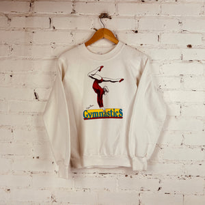 Vintage Gymnastics Sweatshirt (Small/Medium)