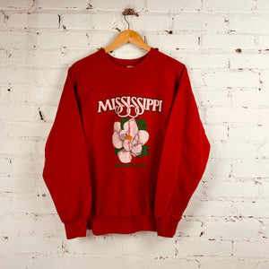 Vintage Mississippi The Magnolia State Sweatshirt (Medium)