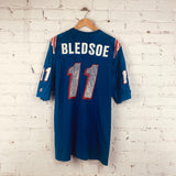 Vintage Drew Bledsoe Patriots Jersey (Large)