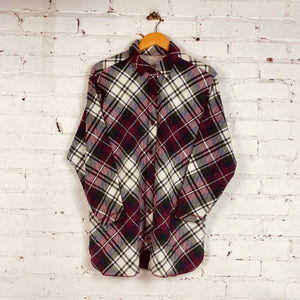 Vintage Lightweight Flannel Button-Up (Large)